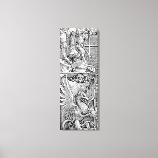 The Triumphal Arch of Emperor Maximilian I Canvas Print (Front)