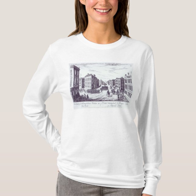 The Triumphant Entry of the Royal Troops T-Shirt (Front)