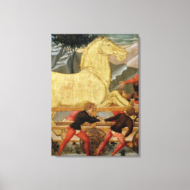 The Trojan Horse Canvas Print (Front)