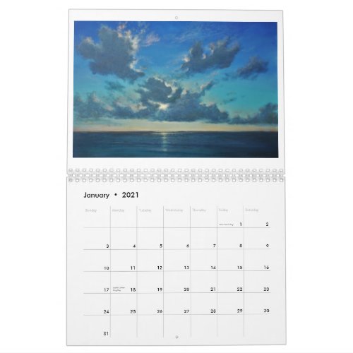 The Tropical Artist 2021 Calendar