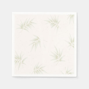 The Tropical Imperial Bamboo Garden Wedding Napkins