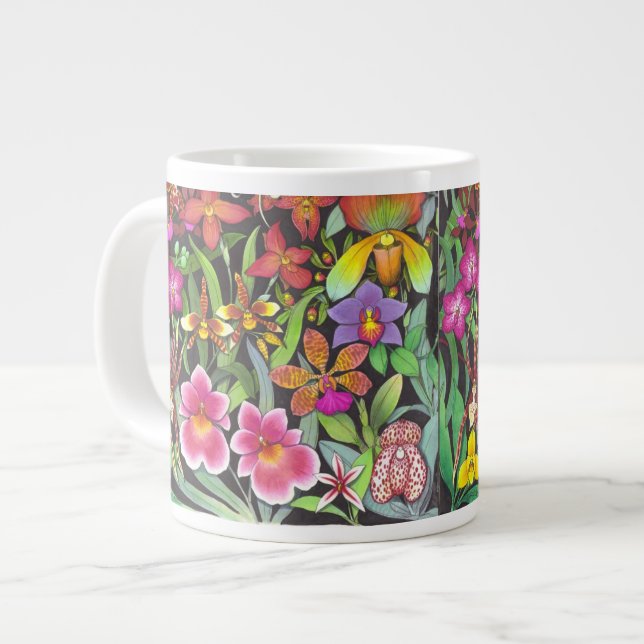 The Tropical Orchid Garden Specialty Mugs (Front Left)