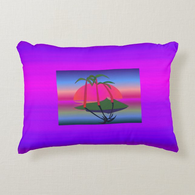 The Tropics - Accent Pillow (Front)