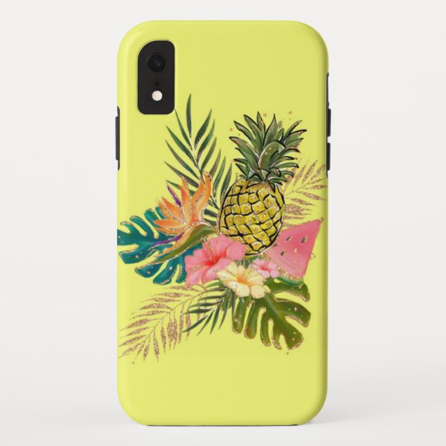 The Tropics Case-Mate iPhone Case (Back)
