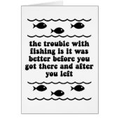 The trouble with fishing (Front)