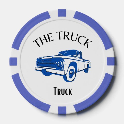 The Truck Poker Chips