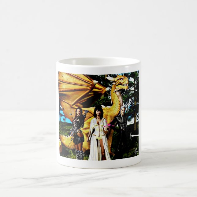 The True Knights Of Dragonwright mug (Center)
