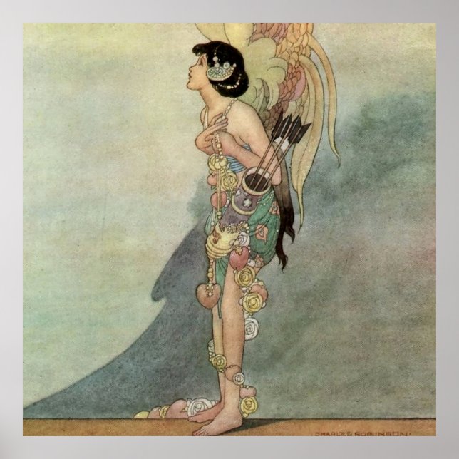 “The True Lover” by Charles Robinson Poster (Front)