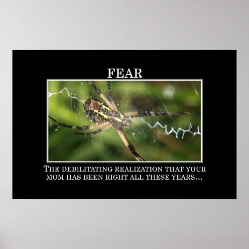 The True Meaning of Fear XL Poster