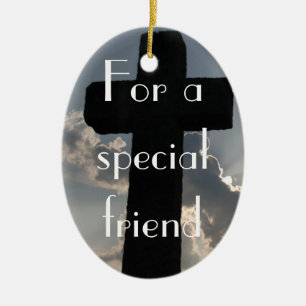The True Meaning of Friendship (1 Corinthians 13) Ceramic Ornament