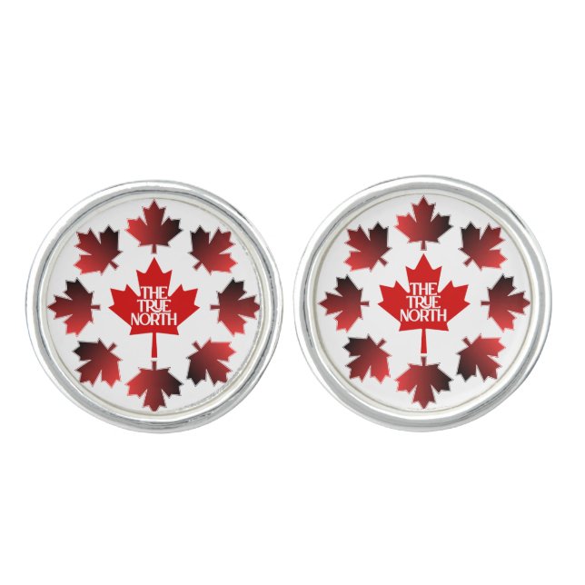 The True North  Cufflinks (Front)