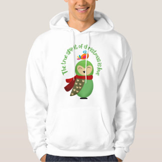 THE TRUE SPIRIT OF CHRISTMAS IS LOVE HELLO 2022 HOODIE