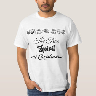 The True Spirit of Christmas: Love and Joy T-Shirt