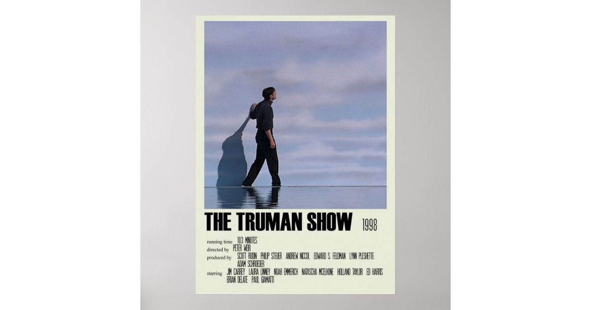 The Truman Show Alternate Movie Poster Premium T-Shirt for Sale by  morganber