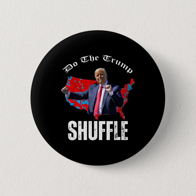 The Trump Shuffle Trump Elaine Dance Gif Trump Dan Button (Front)