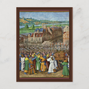 The Trumpets Of Jericho By Fouquet Jean (Best Qual Postcard