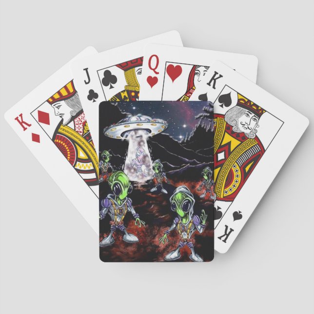 The Truth is Out There Poker Cards (Back)