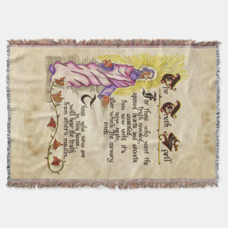 The Truth Spell Throw Blanket