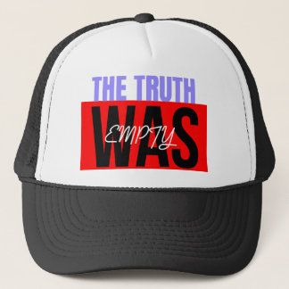 "The Truth Was Empty" Minimal Hat