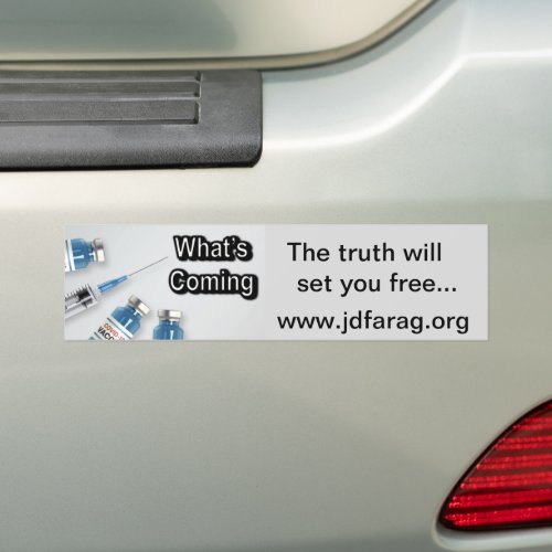The Truth Will Set You Free Bumper Sticker