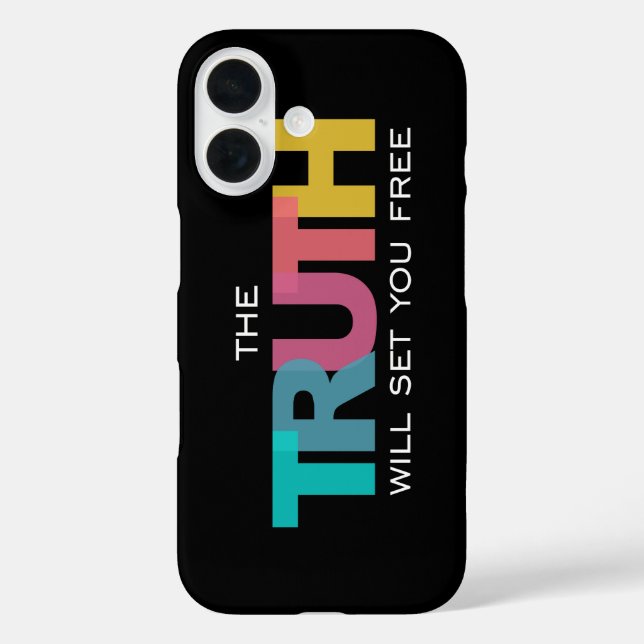 The Truth will set you Free Case-Mate iPhone Case (Back)