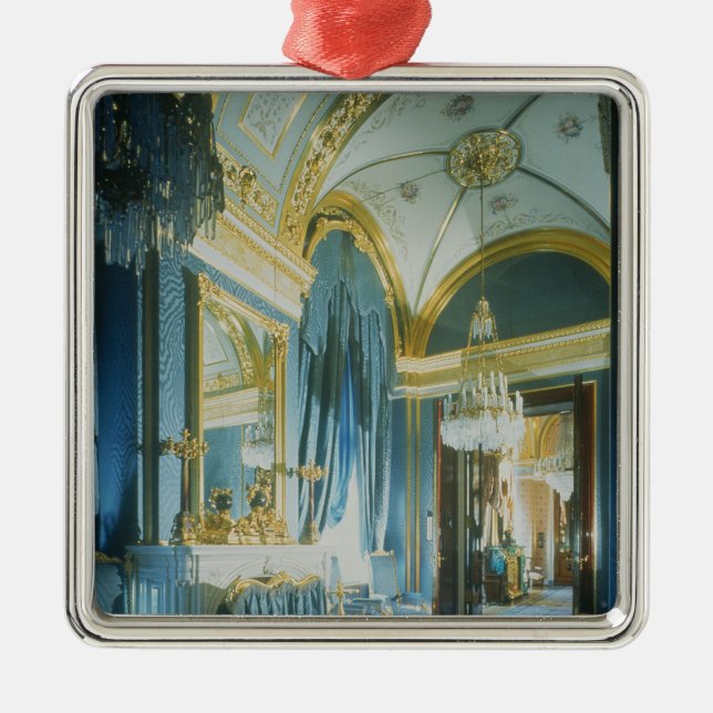 The Tsar's Bedroom in the Private Apartments Metal Ornament (Front)