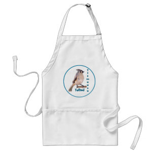 The Tufted Titmouse Adult Apron