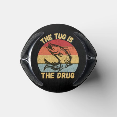 the tug is the drug retro fishing can cooler