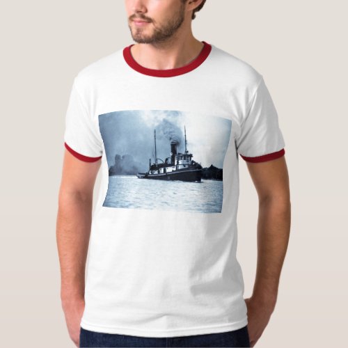 The Tug Jesse James Great Lakes Tug Boat T_Shirt
