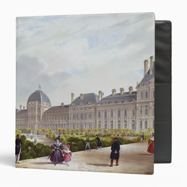 The Tuileries during the Restoration Binder (Front/Inside)