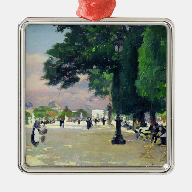 The Tuileries Metal Ornament (Front)