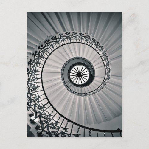 The Tulip Staircase Queens House Greenwich Postcard