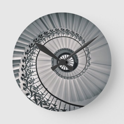 The Tulip Staircase Queens House Greenwich Round Clock