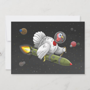 The turkey's Thanksgiving flight Invitation