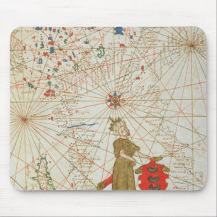 The Turkish Empire, from a nautical atlas, 1646 Mouse Pad