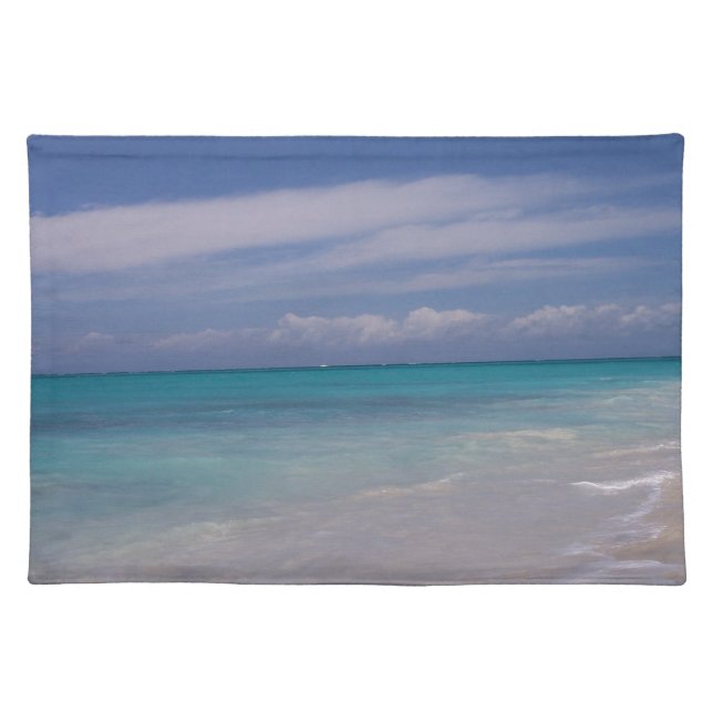 The Turks & Caicos - the Beach! Placemat (Front)