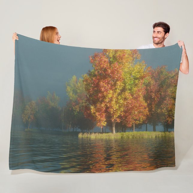 The Turning Fleece Blanket (In Situ)