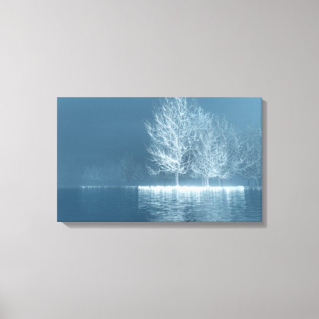 The Turning (Winter) Canvas Print (Front)