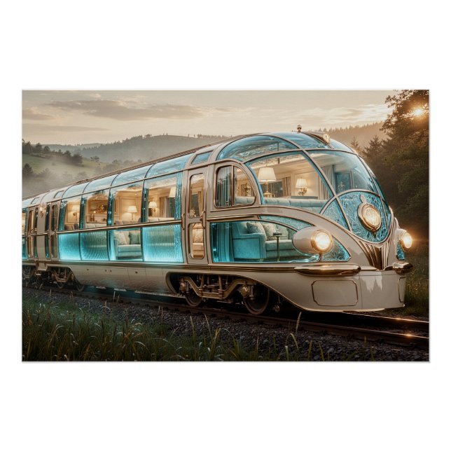 The Turquoise Line Poster (Front)