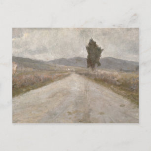 The Tuscan Road, c.1899 (board) Postcard