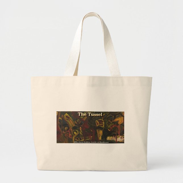 the tussel large tote bag (Front)