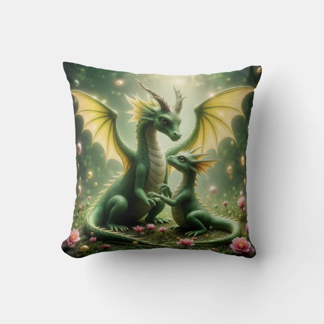 The Tutor Throw Pillow (Front)