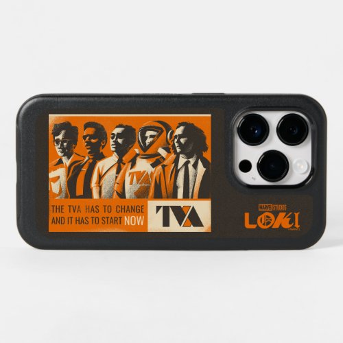 The TVA Has To Change Loki Quote Graphic OtterBox iPhone 14 Pro Case