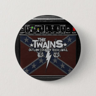 The TWAINS Dixie Amp Button! Button