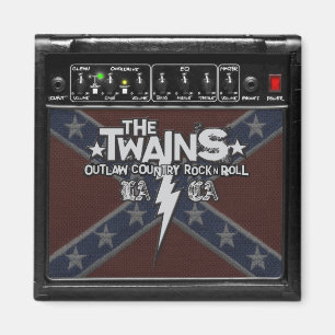 The TWAINS Dixie Amp Magnet! Magnet