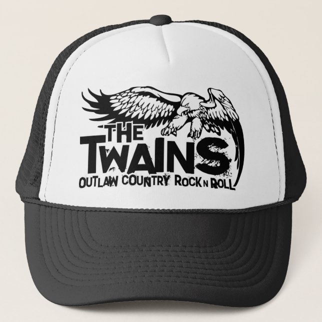 The TWAINS Screamin' Eagle Trucker Hat! Hat (Front)