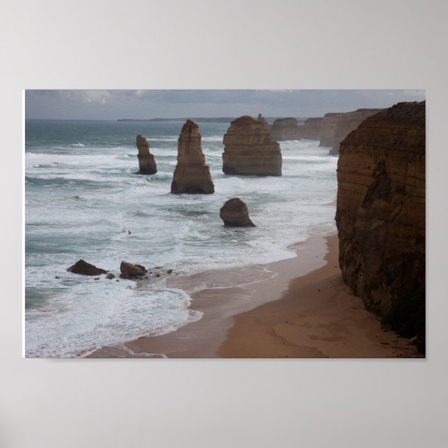 The Twelve Apostles, Victoria, Australia Poster (Front)