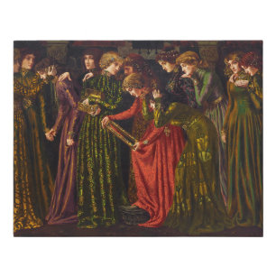 The Twelve Dancing Princesses by Gustave Stevens Faux Canvas Print