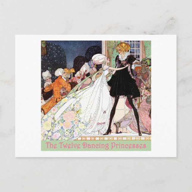 The Twelve Dancing Princesses Postcard (Front)
