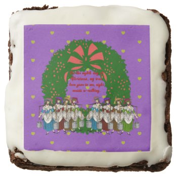 The Twelve Days Of Christmas Collection: Day Eight Brownie by CreativeMastermind at Zazzle